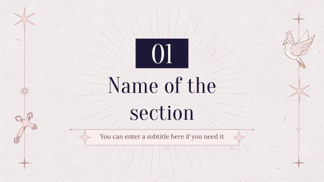 Evangelische Kirche Präsentationsvorlage