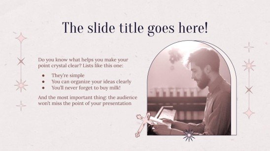 Evangelische Kirche Präsentationsvorlage