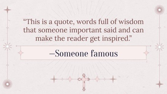 Evangelische Kirche Präsentationsvorlage