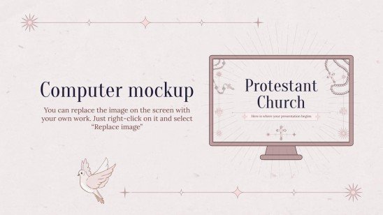 Evangelische Kirche Präsentationsvorlage