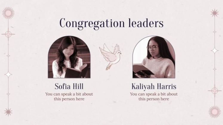 Evangelische Kirche Präsentationsvorlage