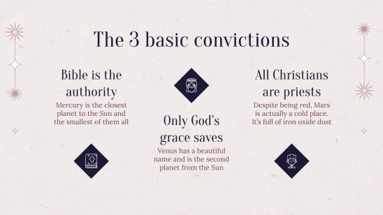 Evangelische Kirche Präsentationsvorlage