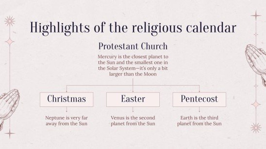 Evangelische Kirche Präsentationsvorlage