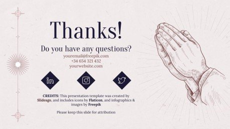 Evangelische Kirche Präsentationsvorlage