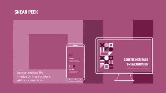 Genetic Heritage Breakthrough presentation template