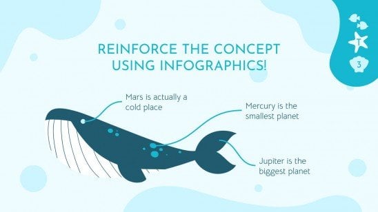 Sea Life presentation template 