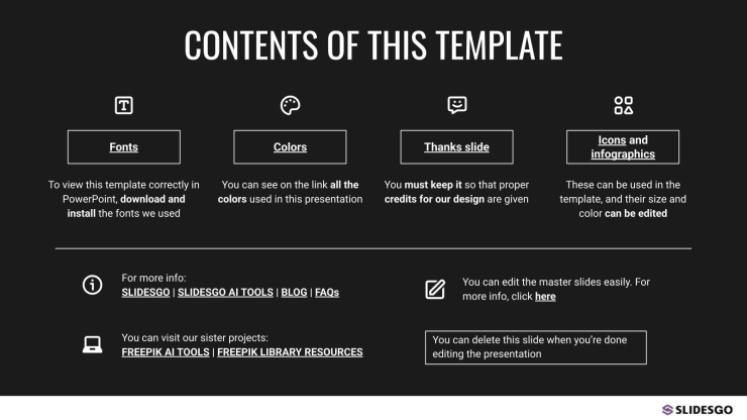 Plantilla de presentación Película de terror