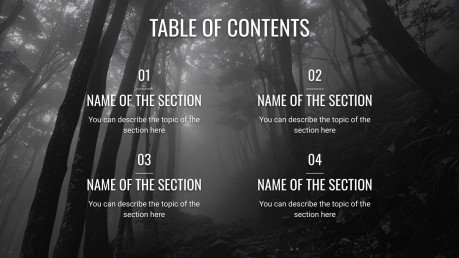 Plantilla de presentación Película de terror