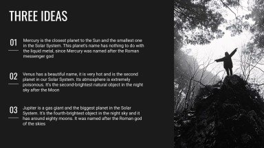 Plantilla de presentación Película de terror