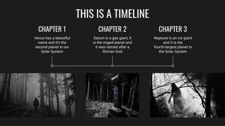 Plantilla de presentación Película de terror