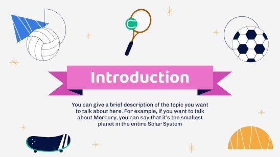 Plantilla de presentación Día Internacional del Deporte para el Desarrollo y la Paz