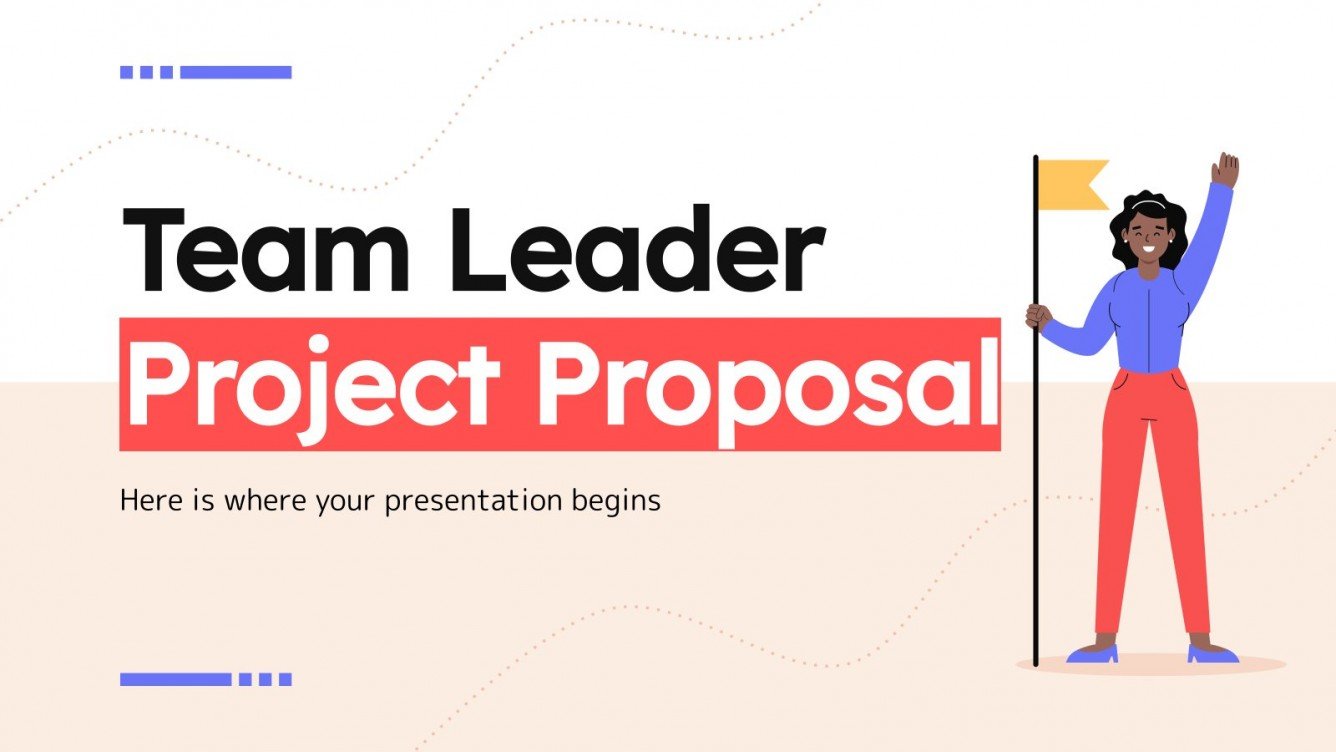 Team Leader Project Proposal | Google Slides & PPT template