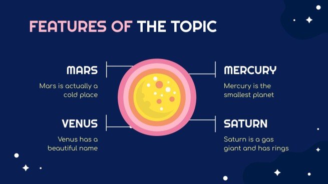 우주 탐험 수업 프레젠테이션 템플릿