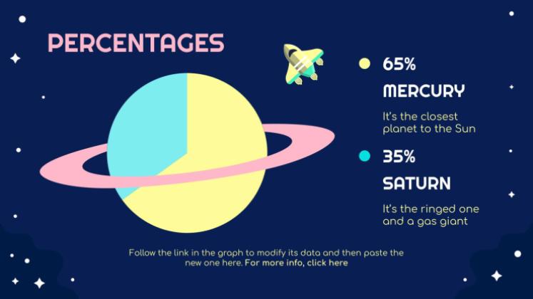 우주 탐험 수업 프레젠테이션 템플릿