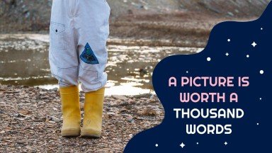 우주 탐험 수업 프레젠테이션 템플릿