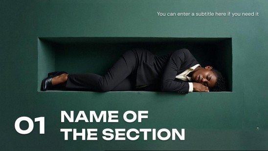 Épuisement professionnel lié au bien-être Modèles de présentation