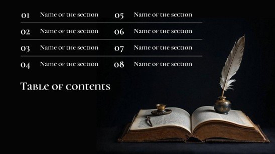 L'héritage littéraire de Shakespeare Modèles de présentation