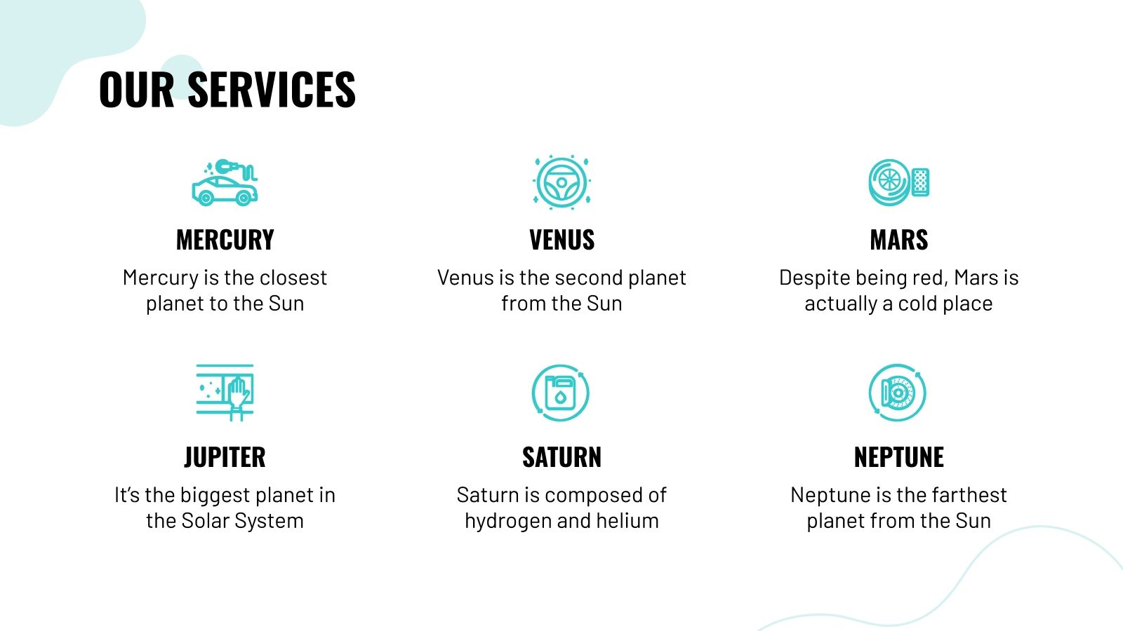 Car Wash Business Plan Google Slides and PowerPoint template