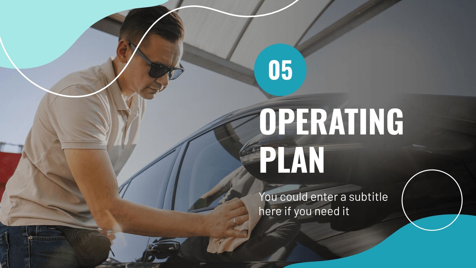 Car Wash Business Plan Google Slides and PowerPoint template