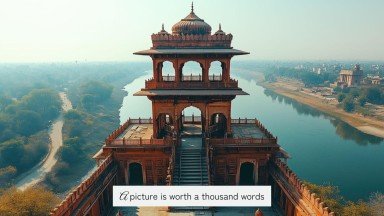 Indische Paläste und Tempel Präsentationsvorlage