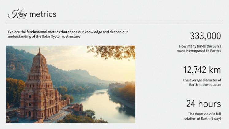 Indische Paläste und Tempel Präsentationsvorlage