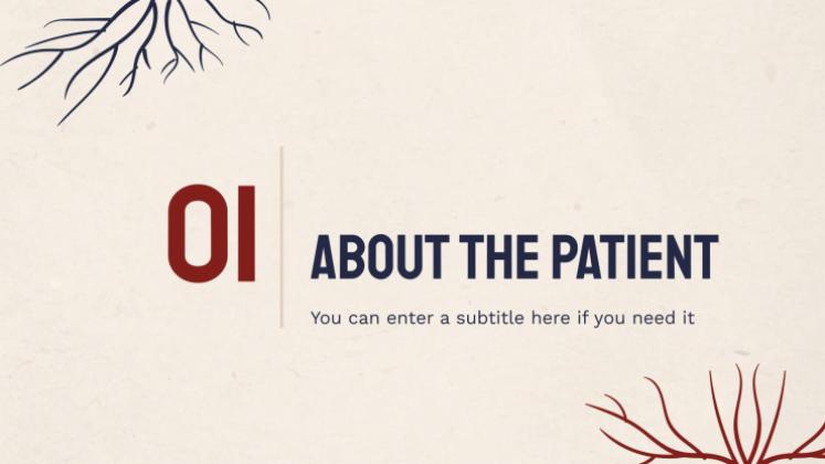 Heart Failure Clinical Case presentation template 