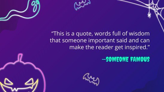 Campagne de marketing pour les ventes d'Halloween Modèles de présentation