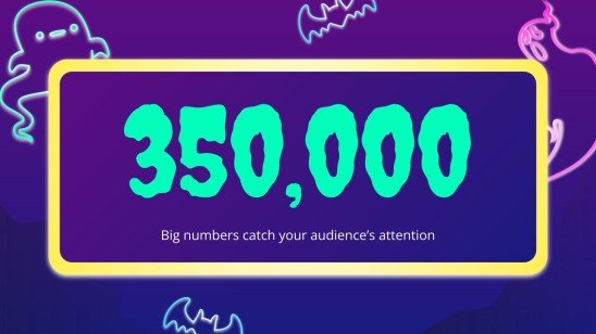 Campagne de marketing pour les ventes d'Halloween Modèles de présentation