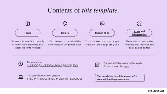 Hormones Modèles de présentation