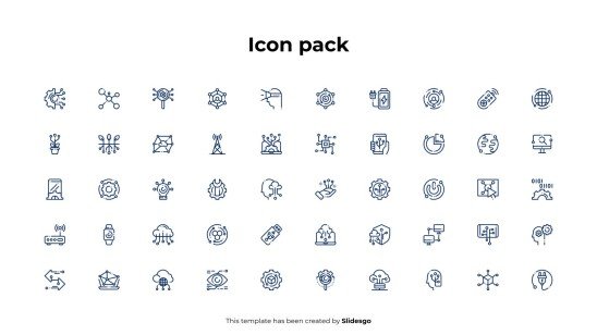 Infographies sur les tendances technologiques Modèles de présentation