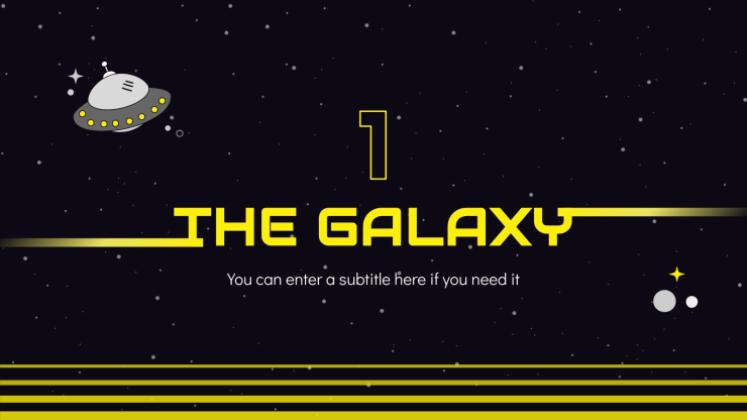 5월에 대비한 멀티 스페이스 테마 프레젠테이션 템플릿