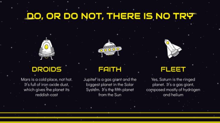 5월에 대비한 멀티 스페이스 테마 프레젠테이션 템플릿