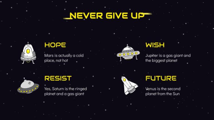 5월에 대비한 멀티 스페이스 테마 프레젠테이션 템플릿