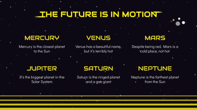 5월에 대비한 멀티 스페이스 테마 프레젠테이션 템플릿