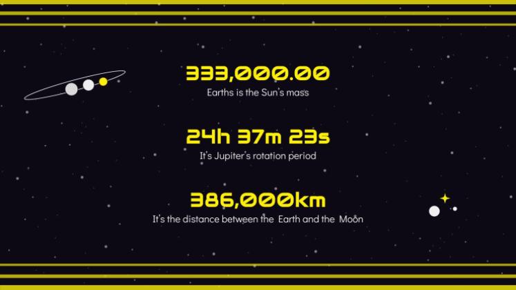 5월에 대비한 멀티 스페이스 테마 프레젠테이션 템플릿