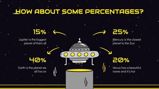 5월에 대비한 멀티 스페이스 테마 프레젠테이션 템플릿