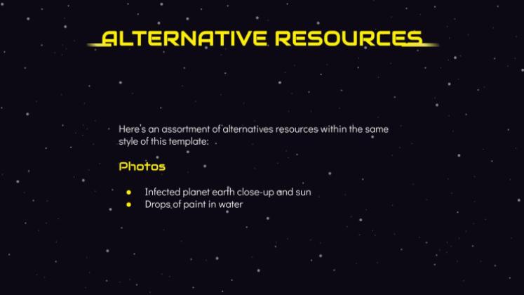 5월에 대비한 멀티 스페이스 테마 프레젠테이션 템플릿