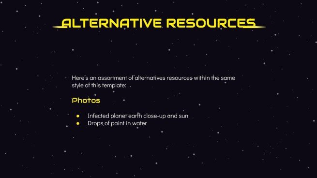 5월에 대비한 멀티 스페이스 테마 프레젠테이션 템플릿