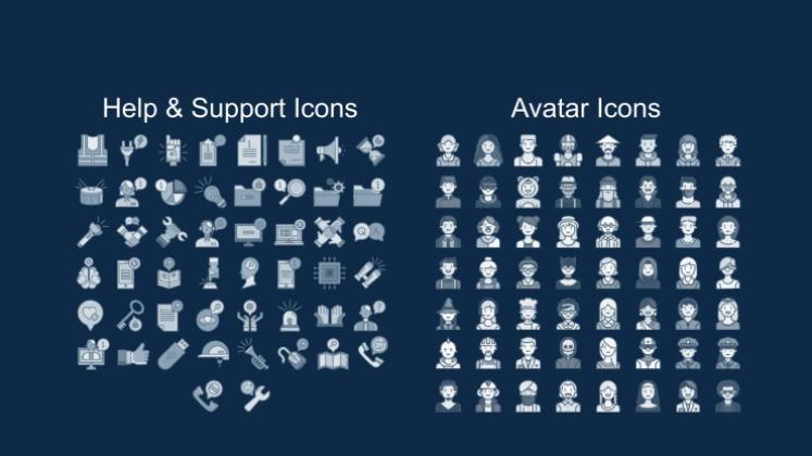 5월에 대비한 멀티 스페이스 테마 프레젠테이션 템플릿