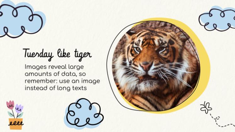 Lerne die Tage der Woche! Präsentationsvorlage