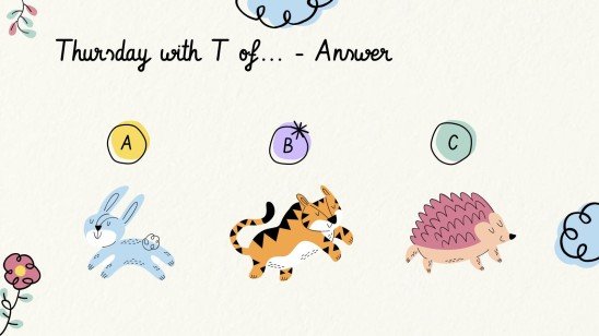 Lerne die Tage der Woche! Präsentationsvorlage