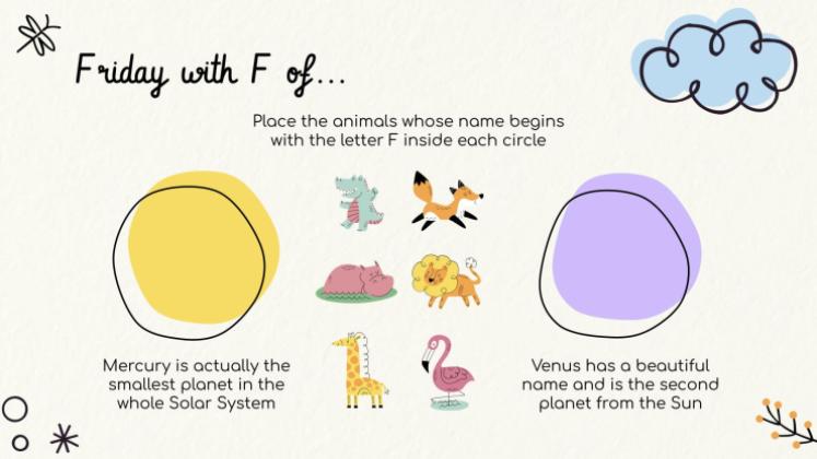 Lerne die Tage der Woche! Präsentationsvorlage