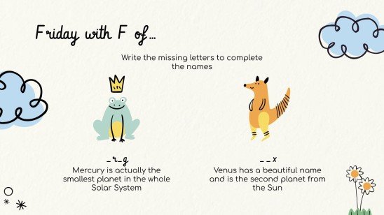 Lerne die Tage der Woche! Präsentationsvorlage