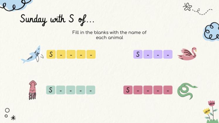 Lerne die Tage der Woche! Präsentationsvorlage