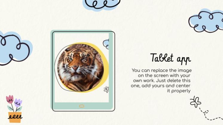 Lerne die Tage der Woche! Präsentationsvorlage