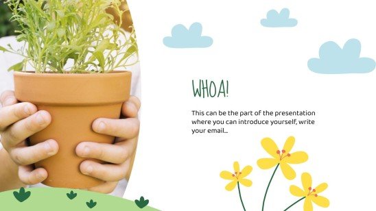 Semaine du jardinage Modèles de présentation