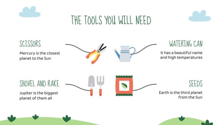 Semaine du jardinage Modèles de présentation