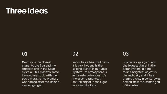 맛있는 핫 코코아 프레젠테이션 템플릿