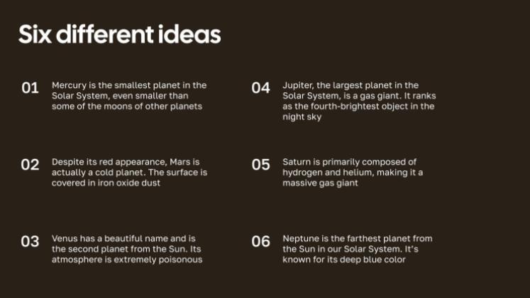 맛있는 핫 코코아 프레젠테이션 템플릿