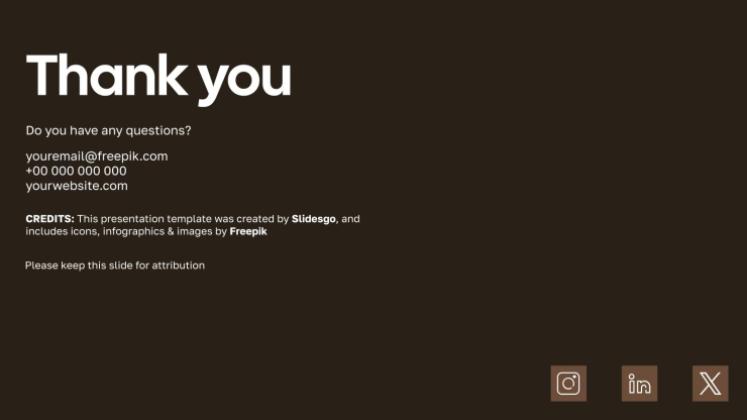 맛있는 핫 코코아 프레젠테이션 템플릿